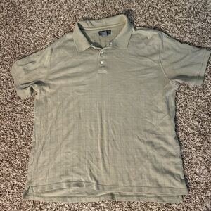Saddlebred Sage Green Men’s XL Vintage Golf Polo. Thrifted, never worn (by me).